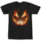 Men's Lost Gods Halloween Evil Pumpkin Face T-Shirt