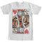 Men's Lost Gods Distressed King of Hearts T-Shirt