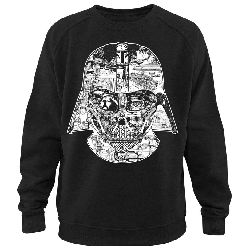 Men's Star Wars Darth Vader Scenes Sweatshirt
