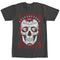 Men's Aztlan Diamond Sugar Skull T-Shirt