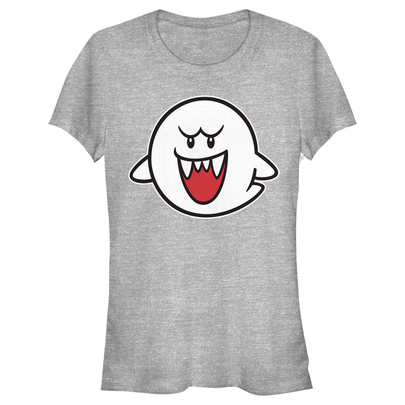 Junior's Nintendo Mario Boo Ghost T-Shirt