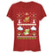 Junior's Nintendo Ugly Christmas Super Mario T-Shirt