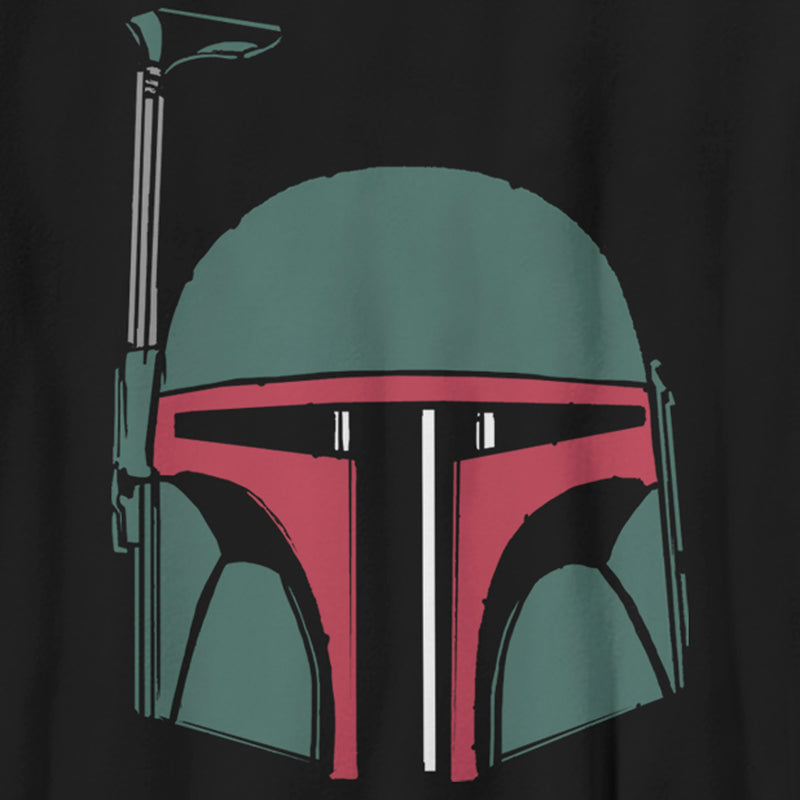 Boy's Star Wars: The Empire Strikes Back Boba Fett Helmet T-Shirt