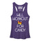 Women's CHIN UP Will Workout for Candy Racerback Tank Top