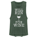 Junior's CHIN UP Will Run For Wine Festival Muscle Tee
