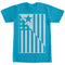 Men's Lost Gods American Flag Jersey Print T-Shirt