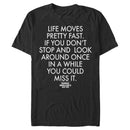 Men's Ferris Bueller's Day Off Life Moves Fast T-Shirt