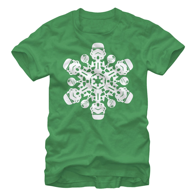 Men's Star Wars Christmas Stormtrooper Snowflake T-Shirt