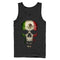 Men's Aztlan Mexican Flag Skull Tank Top