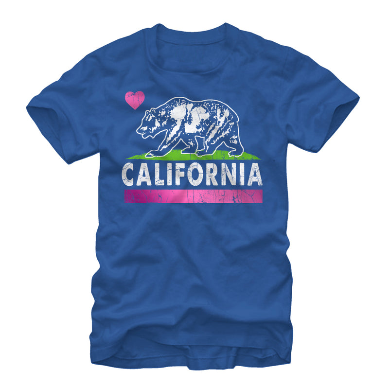 Men's Lost Gods California Bear Heart T-Shirt