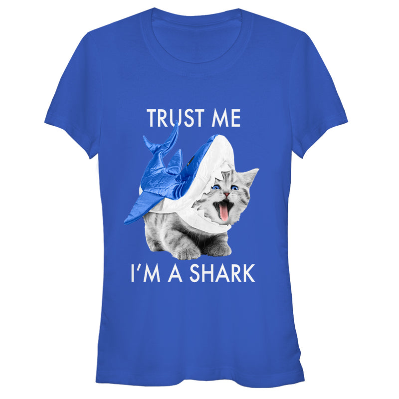 Junior's Lost Gods Trust Me I'm a Shark T-Shirt