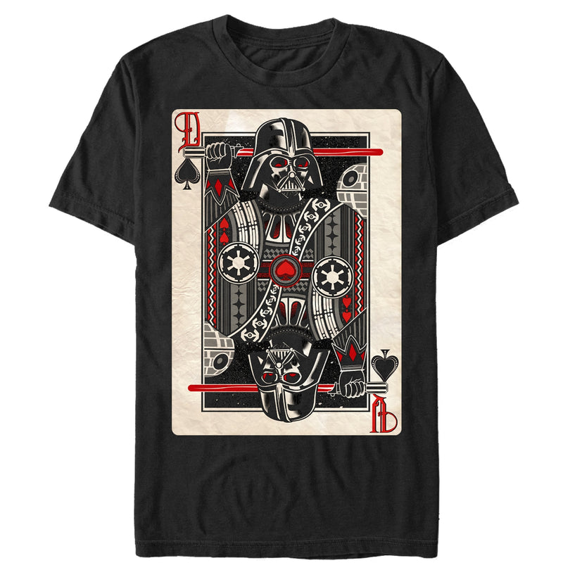 Men's Star Wars Darth Vader King of Spades T-Shirt