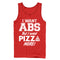 Men's CHIN UP Pizza Abs Tank Top