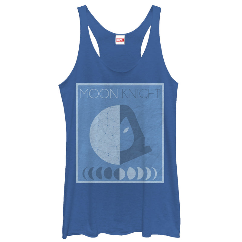 Women's Marvel Phases of Moon Knight Racerback Tank Top