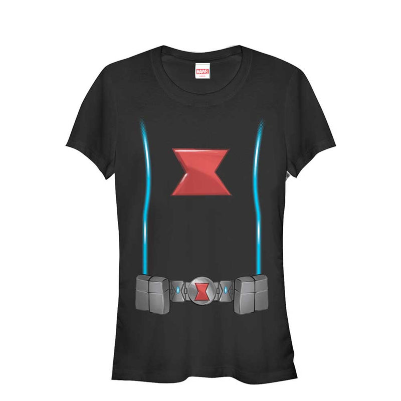 Junior's Marvel Black Widow Costume T-Shirt