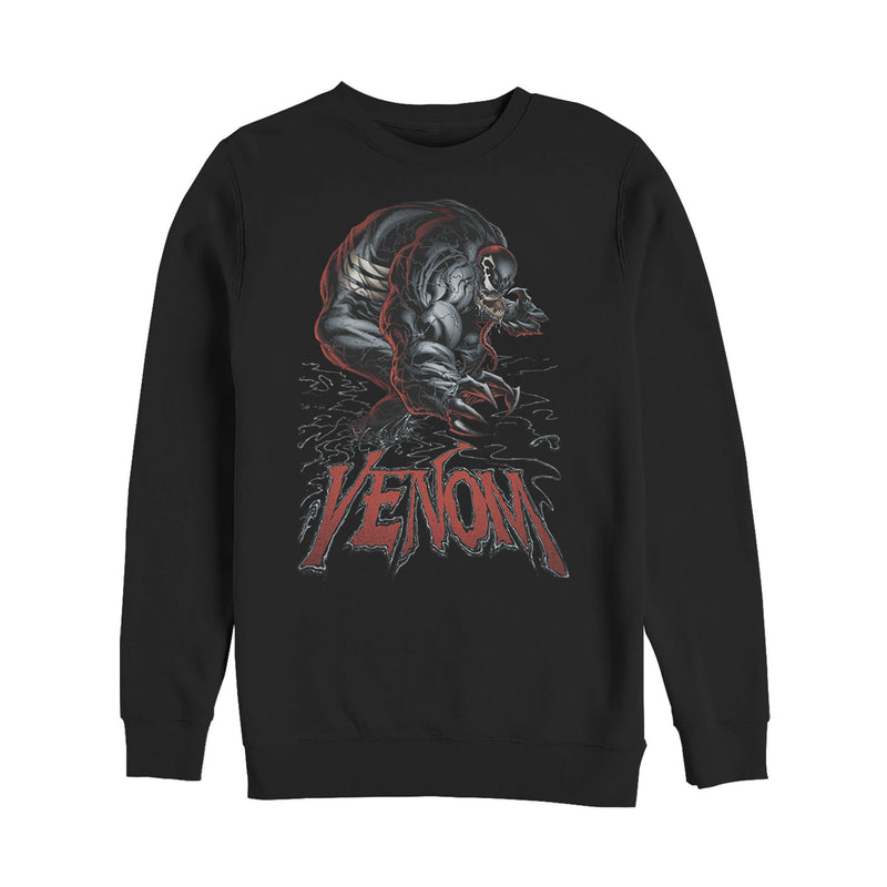 Men's Marvel Venom Scratch Sweatshirt