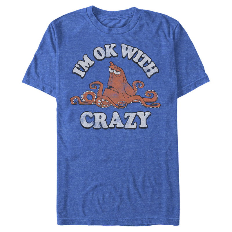 Men's Finding Dory Hank Ok With Crazy T-Shirt