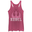 Women's Star Wars The Force Awakens Rebel Racerback Tank Top