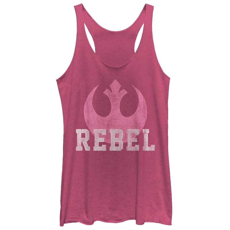 Women's Star Wars The Force Awakens Rebel Racerback Tank Top