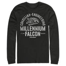 Men's Star Wars Millennium Falcon Corellian Engineering Long Sleeve Shirt