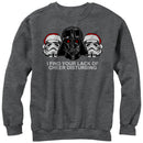 Men's Star Wars Christmas Empire Lack of Cheer Disturbing Sweatshirt