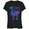 Junior's CHIN UP Wine Dinosaur T-Shirt