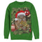 Men's Lost Gods Ugly Christmas Squirrel Cookie Sweatshirt