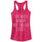 Junior's CHIN UP Monday Not Enough Coffee Racerback Tank Top