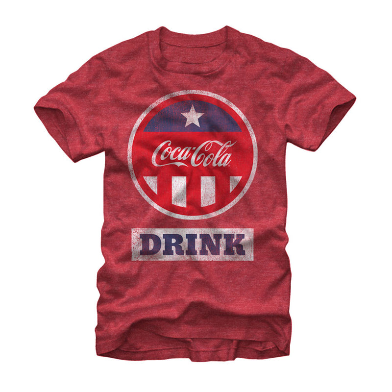 Men's Coca Cola and Blue Drink T-Shirt
