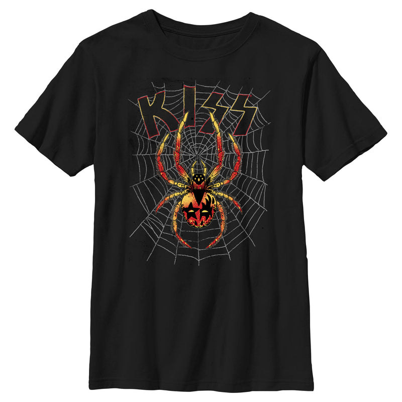 Boy's KISS Spider Web T-Shirt