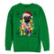 Women's Lost Gods Ugly Christmas Pug Lights Sweatshirt
