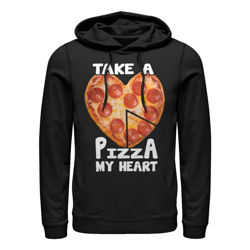 Men's Lost Gods Pizza My Heart Pull Over Hoodie
