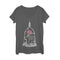 Women's Beauty and the Beast Frost Rose Scoop Neck