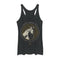 Women's Beauty and the Beast Appearances Deceive Racerback Tank Top