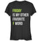 Junior's CHIN UP Friday is My Other Favorite F Word T-Shirt