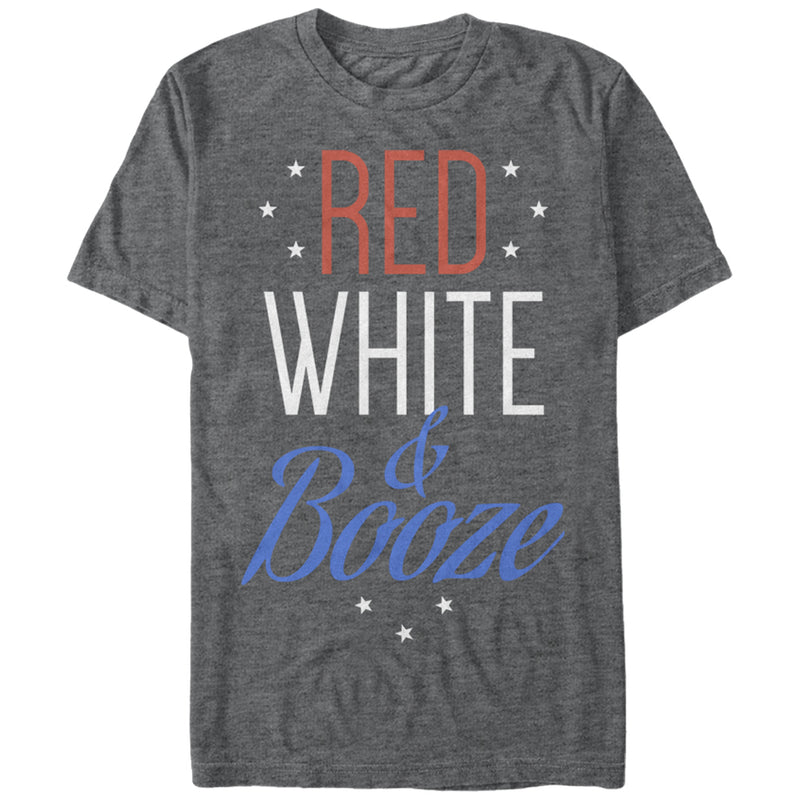 Men's CHIN UP 4th of July and Booze T-Shirt