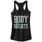 Junior's CHIN UP Body By Squats Racerback Tank Top
