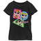Girl's The Powerpuff Girls Superhero Shapes T-Shirt
