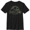 Boy's Jurassic Park Dark Camo Logo T-Shirt