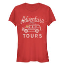 Junior's Jurassic Park Adventure Car Tours T-Shirt