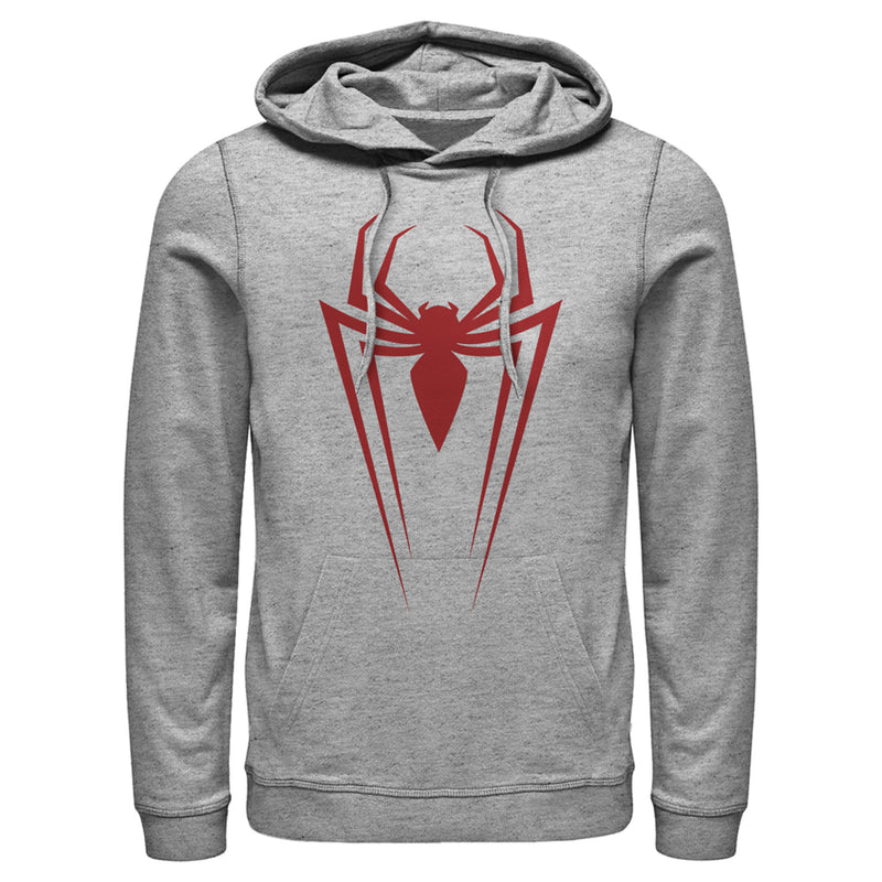 Men's Marvel Spider-Man Icon Badge Pull Over Hoodie