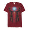 Men's Marvel Halloween Iron Man Arc Reactor Costume T-Shirt