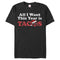 Men's Marvel Christmas Deadpool All I Want is Tacos T-Shirt