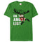 Men's Marvel Christmas Hulk Angry List T-Shirt