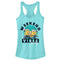 Junior's Despicable Me Minion Weekend Vibes Racerback Tank Top