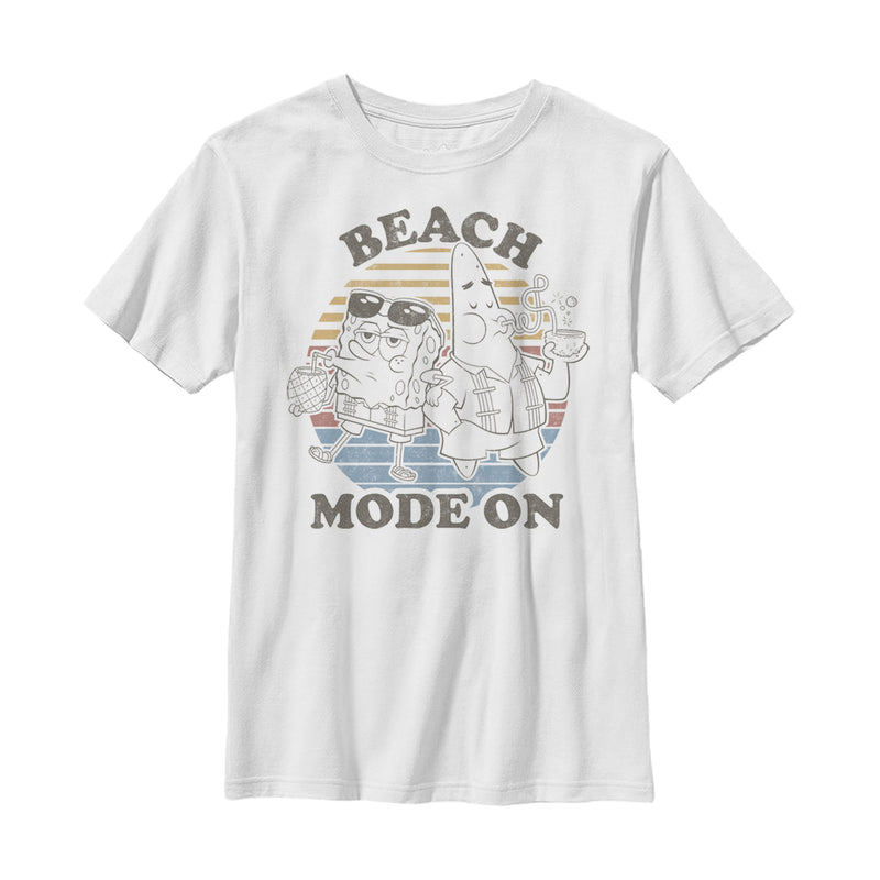 Boy's SpongeBob SquarePants Beach Mode On T-Shirt