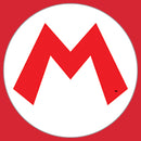 Men's Nintendo Mario Circle Icon Pull Over Hoodie