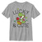 Boy's Nintendo Super Mario Yoshi St. Patrick's Lucky and Cute T-Shirt
