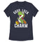 Women's Nintendo Super Mario Yoshi St. Patrick's Good Luck Charm T-Shirt