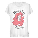 Junior's The Little Mermaid Ariel Mermaids Have Fun T-Shirt